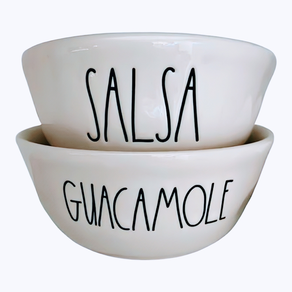 Rae Dunn Taco Holder and Bowls Set - Picture 3 of 5